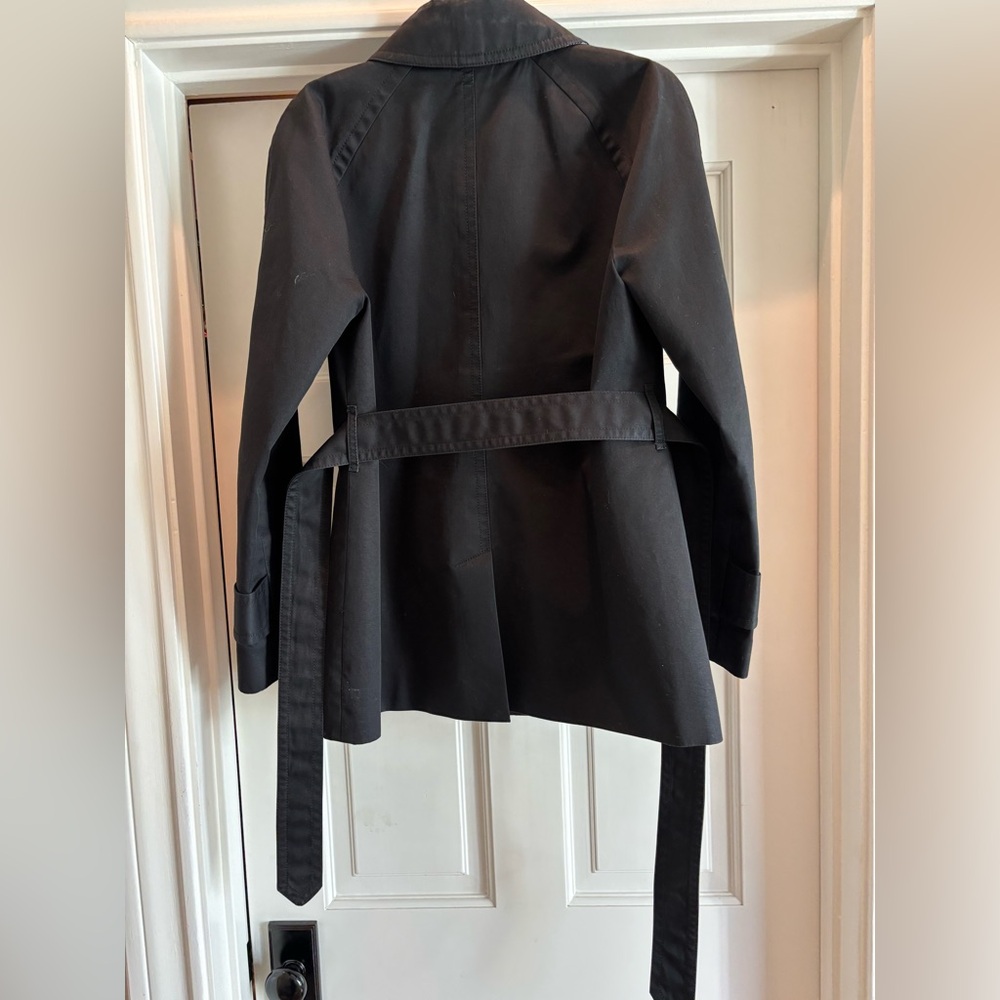 Coach black double-breasted peacoat - Picture 3 of 6